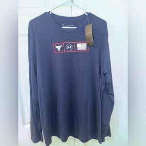 Under Armour Project Rock Respect Men’s Graphic Long Sleeve Shirt